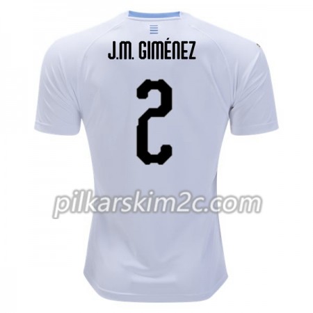 Koszulka Urugvaj J.M. Gimenez 2 Precz Mistrzostwa Świata 2018 - Koszulki Piłkarskie